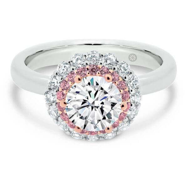 Venice Pink Lab Grown Diamond Ring