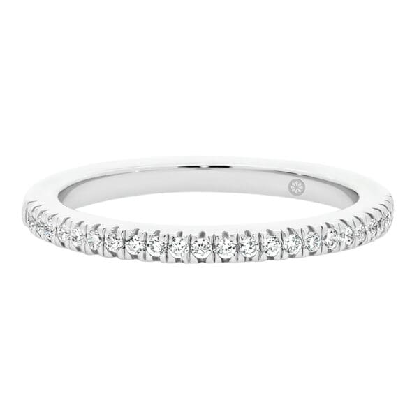 Angela 1.1-1.3 Lab Grown Diamond Micropave Lab Grown Diamond Wedding Band