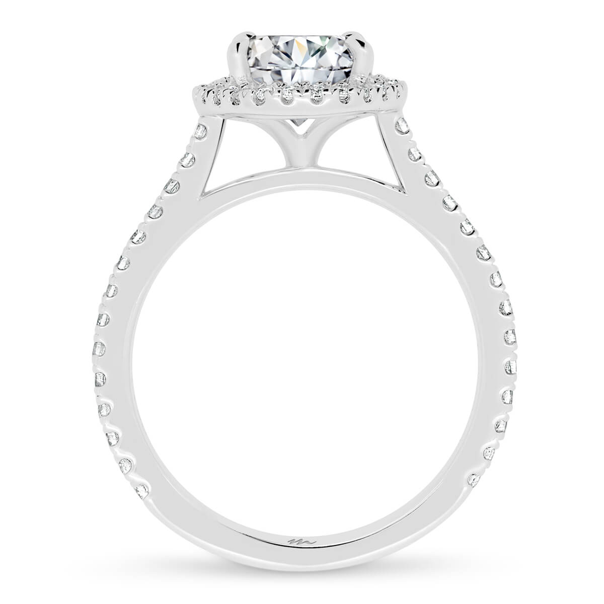 Ava cheap oval moissanite