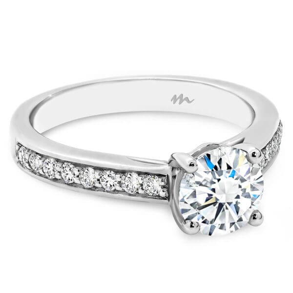 Bianca Round 6.5-7.0 Supernova Moissanite