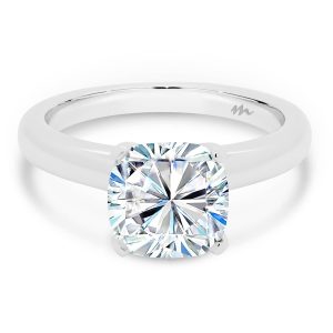 Fiona Cushion cut engagement ring