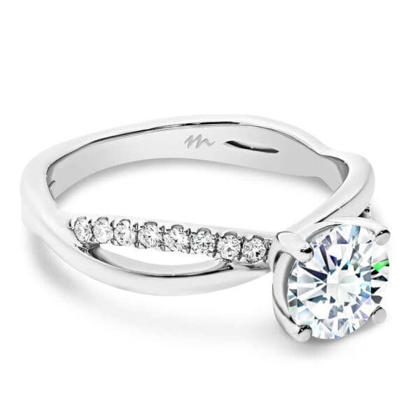 Freya Round 6.5 Supernova Moissanite