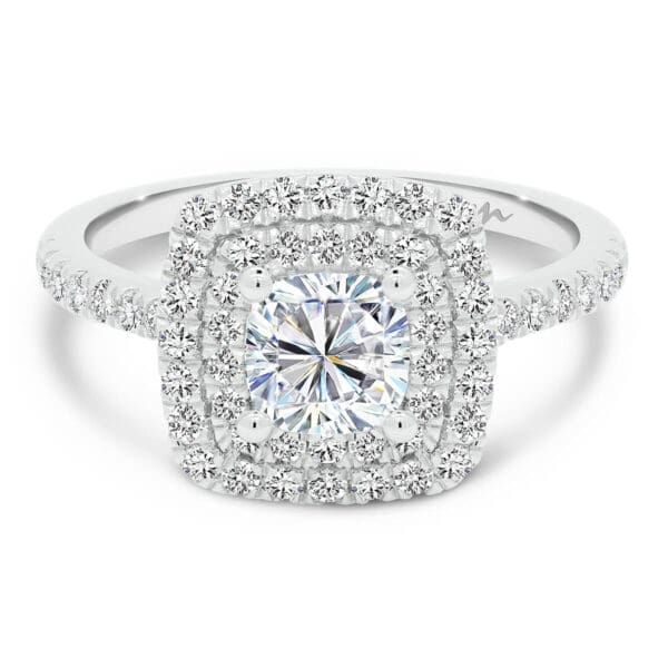 Louisa Cushion 5.0-5.5 Supernova Moissanite