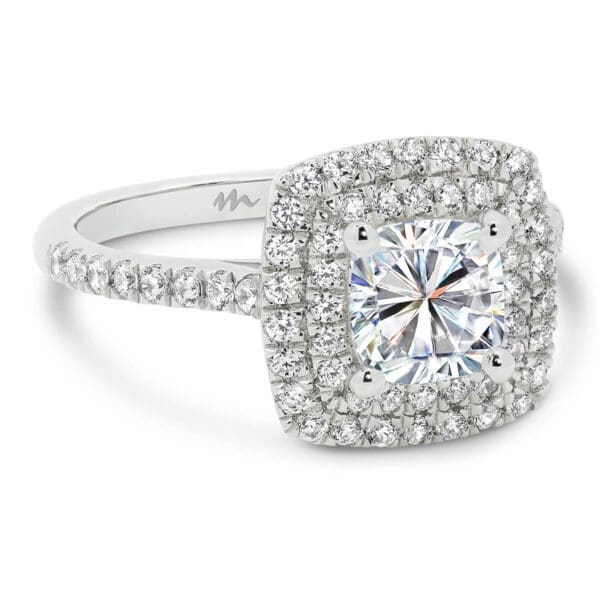 Louisa Cushion 6.0 Supernova Moissanite