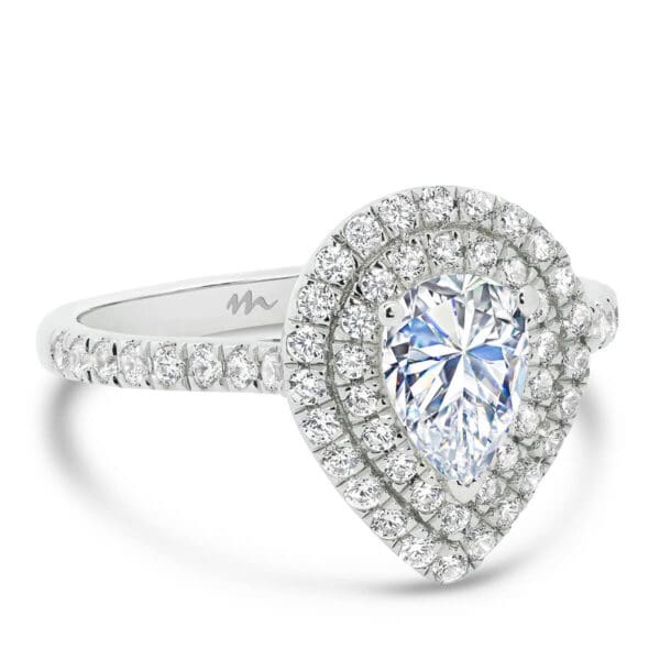 Louisa Pear 6X4-7X5 Supernova Moissanite