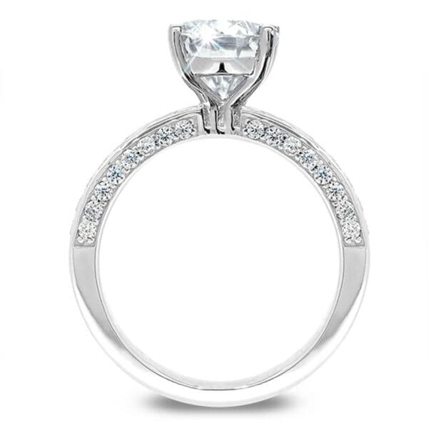 Marissa Oval 9X7-10X8 Supernova Moissanite