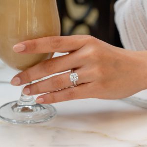 Fiona Cushion Cut Engagement Ring