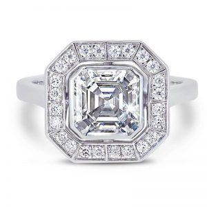 Art Deco Ring Made Popular By Pippa Middleton's Engagement Ring.