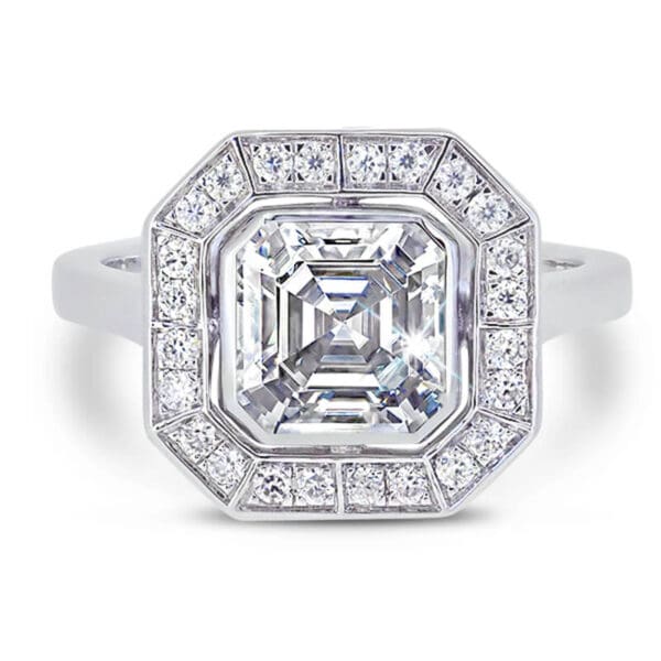 Art Deco Ring Made Popular By Pippa Middleton'S Engagement Ring.