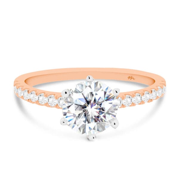 Rosewood Round 2.00Ct Lab Grown Diamond