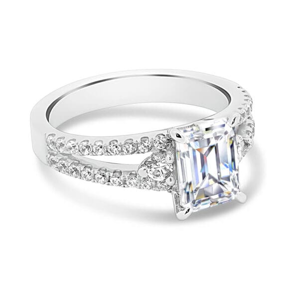 Sydney Emerald 8X6-9X7 Supernova Moissanite