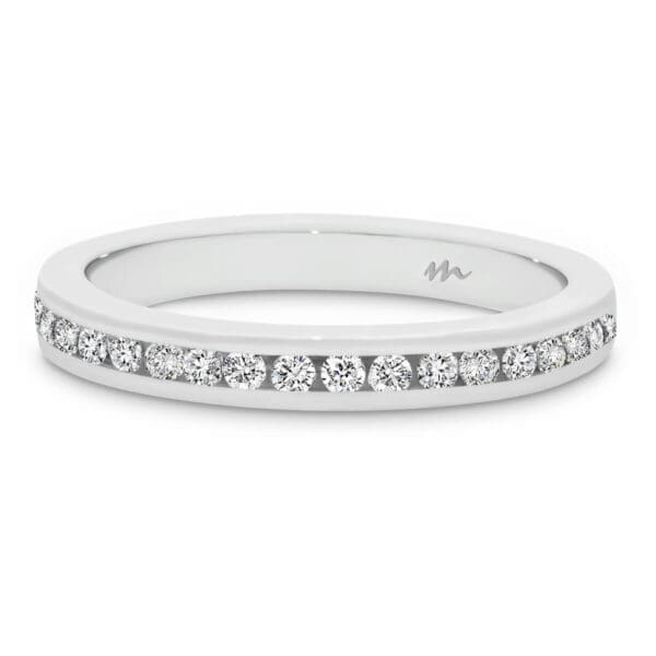 Carmen 1.5-1.7 Moissanite Channel Set Moissanite Wedding Band