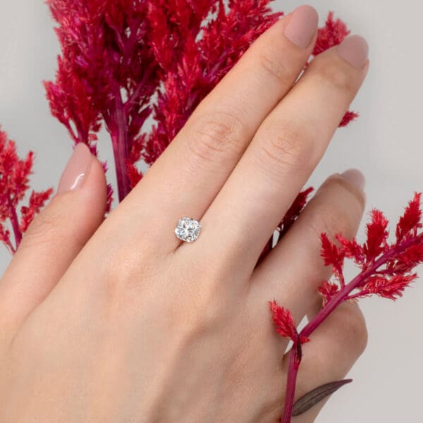Supernova Moissanite Cushion Cut