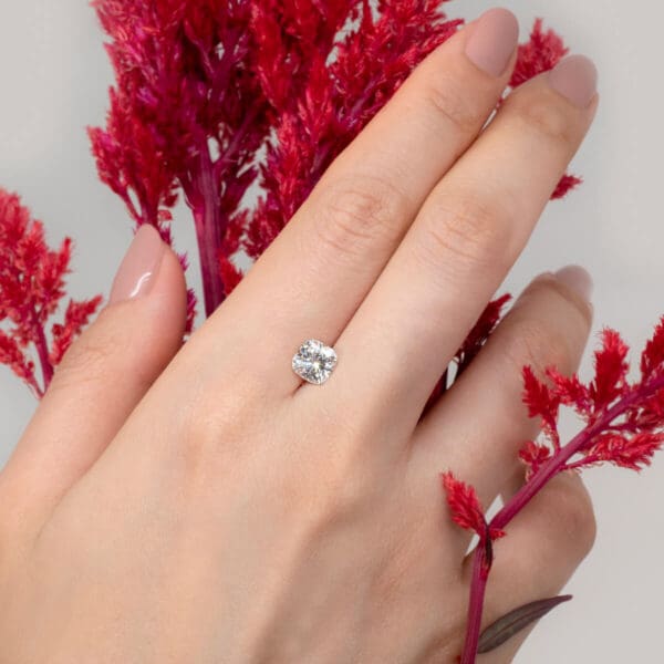 Supernova Moissanite Cushion Cut