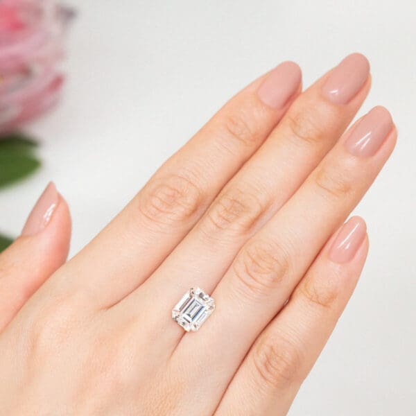 Supernova Moissanite Emerald Cut