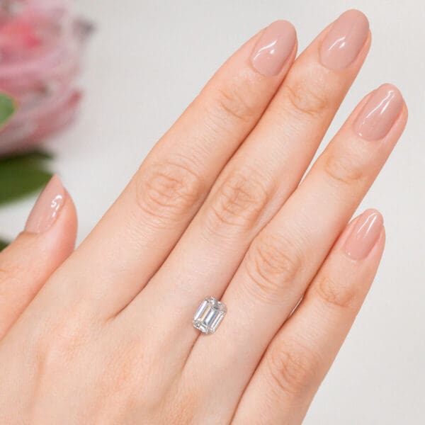 Supernova Moissanite Emerald Cut