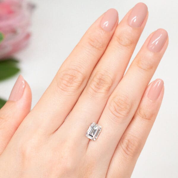 Supernova Moissanite Emerald Cut