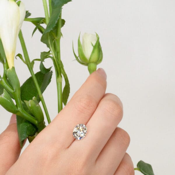 Supernova Moissanite Oval Cut