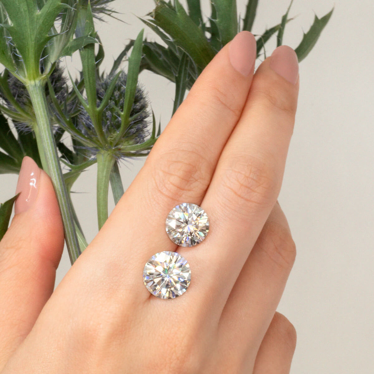 9x7mm moissanite in carats deals