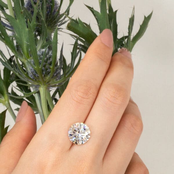 Supernova Moissanite Round Brilliant