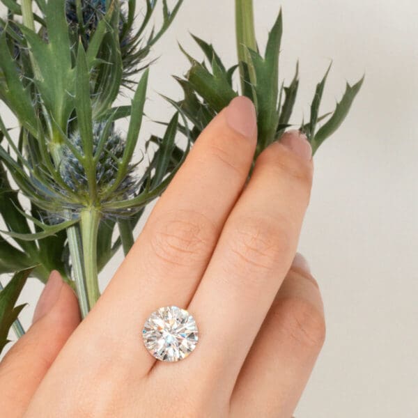 Supernova Moissanite Round Brilliant
