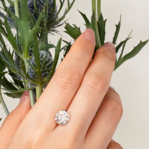 Supernova Moissanite Round Brilliant
