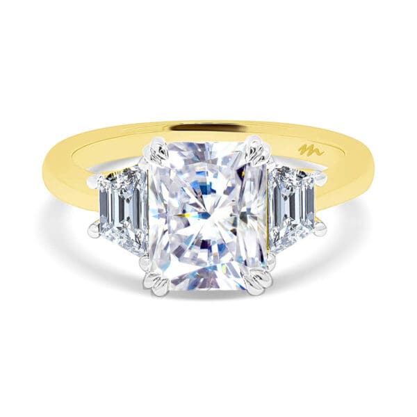 Aubrey Radiant 9X7-10X8 Supernova Moissanite