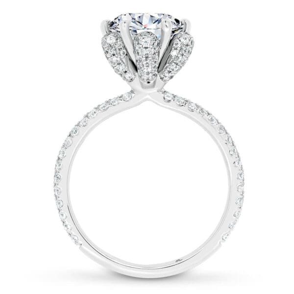 Lotus Supernova Moissanite