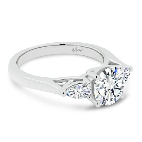 Tara Round Supernova Moissanite