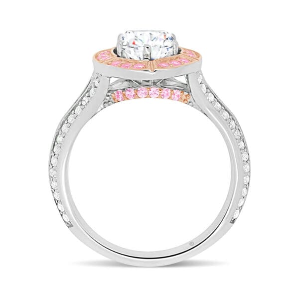 London Oval 1.50-2.00Ct Pink
