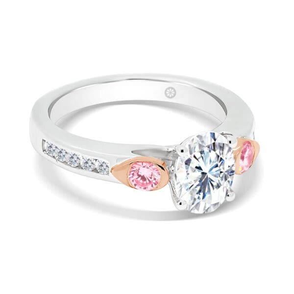 Melbourne Oval 1.50-2.00Ct Pink