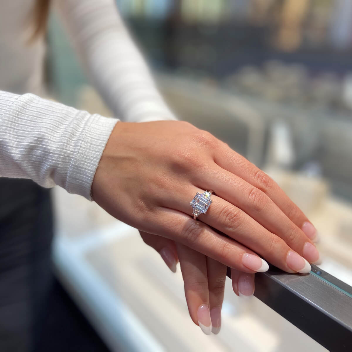 What Wedding Band Goes with an Emerald Cut Engagement Ring?