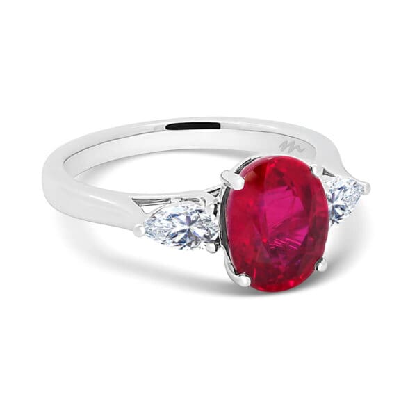 Tara Oval 9X7 Lab Grown Ruby