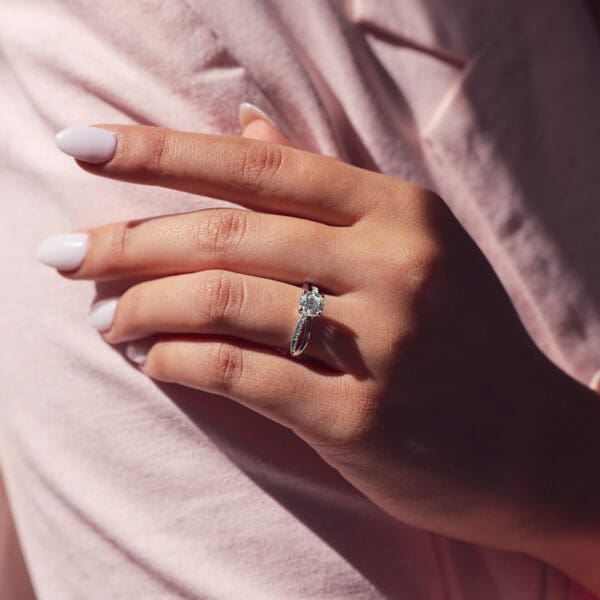 Freya Round 6.5 Supernova Moissanite