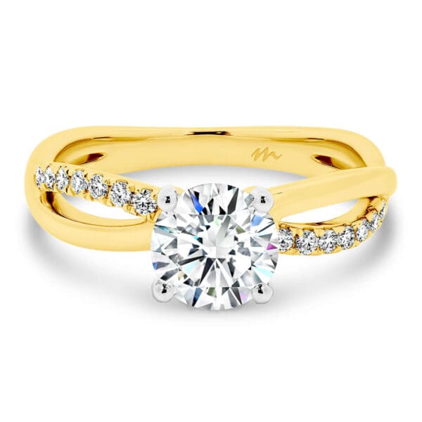 Freya Round 6.5 Supernova Moissanite