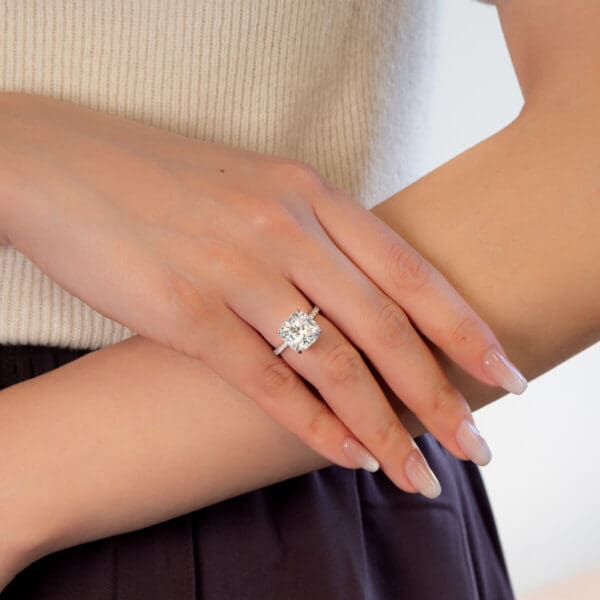 Sienna Supernova Moissanite