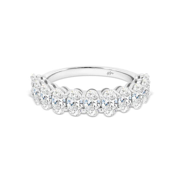 Lola Moissanite Half Eternity