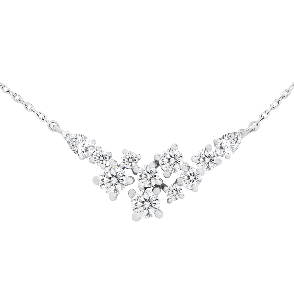 Shop the Lightbox Lab Grown Diamonds Necklace PD109996 | Benari Jewelers