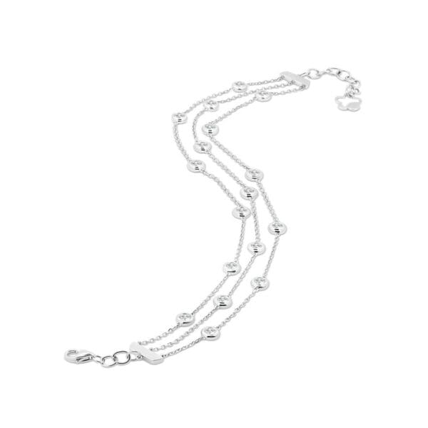 Lerina 2.5 SN lab grown diamond triple-row chain style bracelet