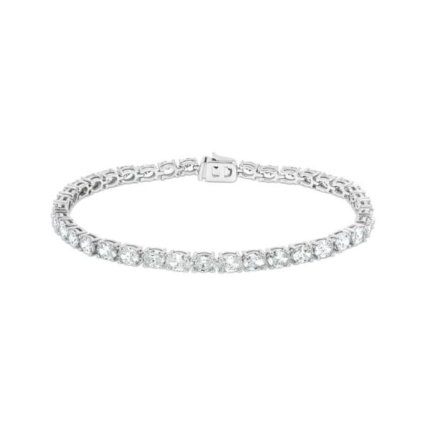 Olympia Large Lgd Oval Lab Grown Diamond Tennis Bracelet