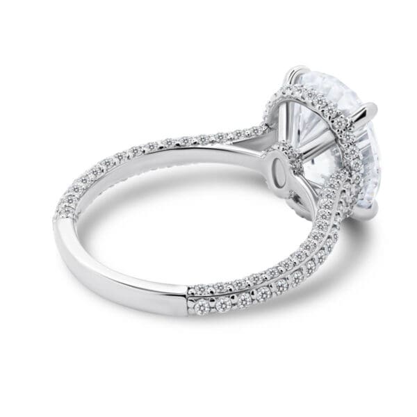 Alina Oval Supernova Moissanite