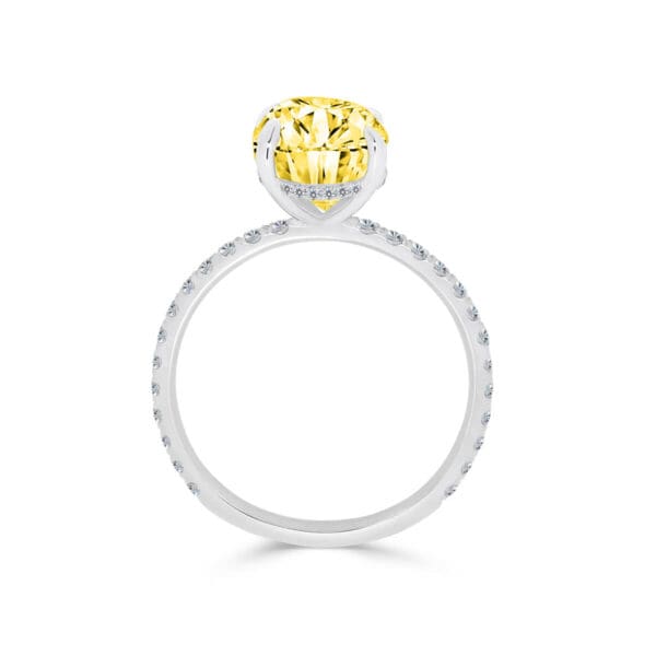 Aurora 10X8 Yellow Supernova Moissanite