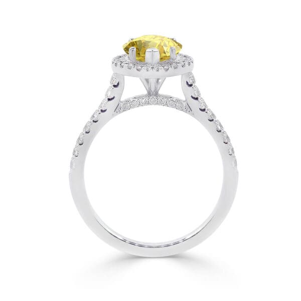 Faith 10X7 Yellow Supernova Moissanite