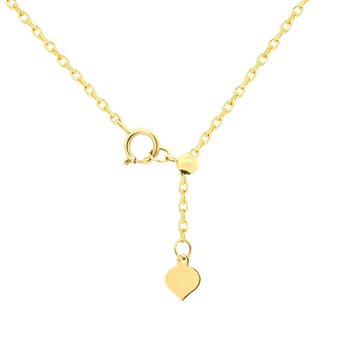 18K Gold Medium Long Adjustable Chain Moi Moi