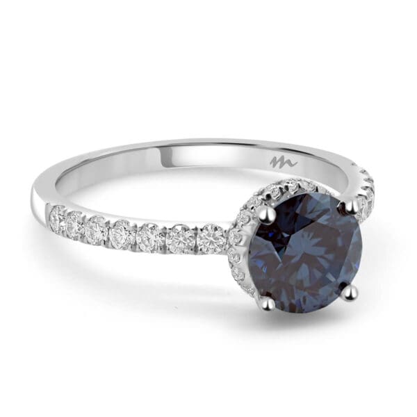 Deanne 7.0 Blue Supernova Moissanite