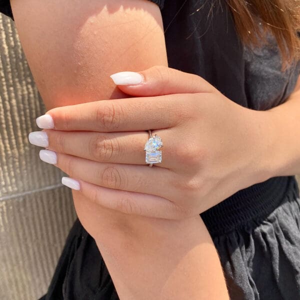 Annette 9X6-10X7 Supernova Moissanite