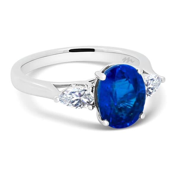 Tara Oval 9X7 Lab Grown Sapphire