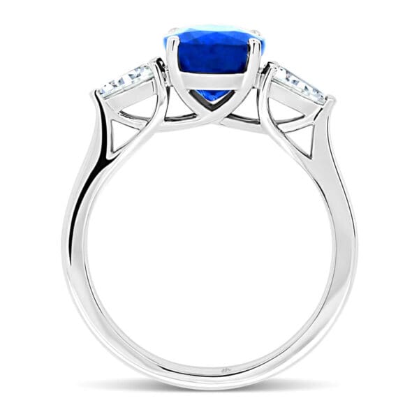 Tara Oval 9X7 Lab Grown Sapphire