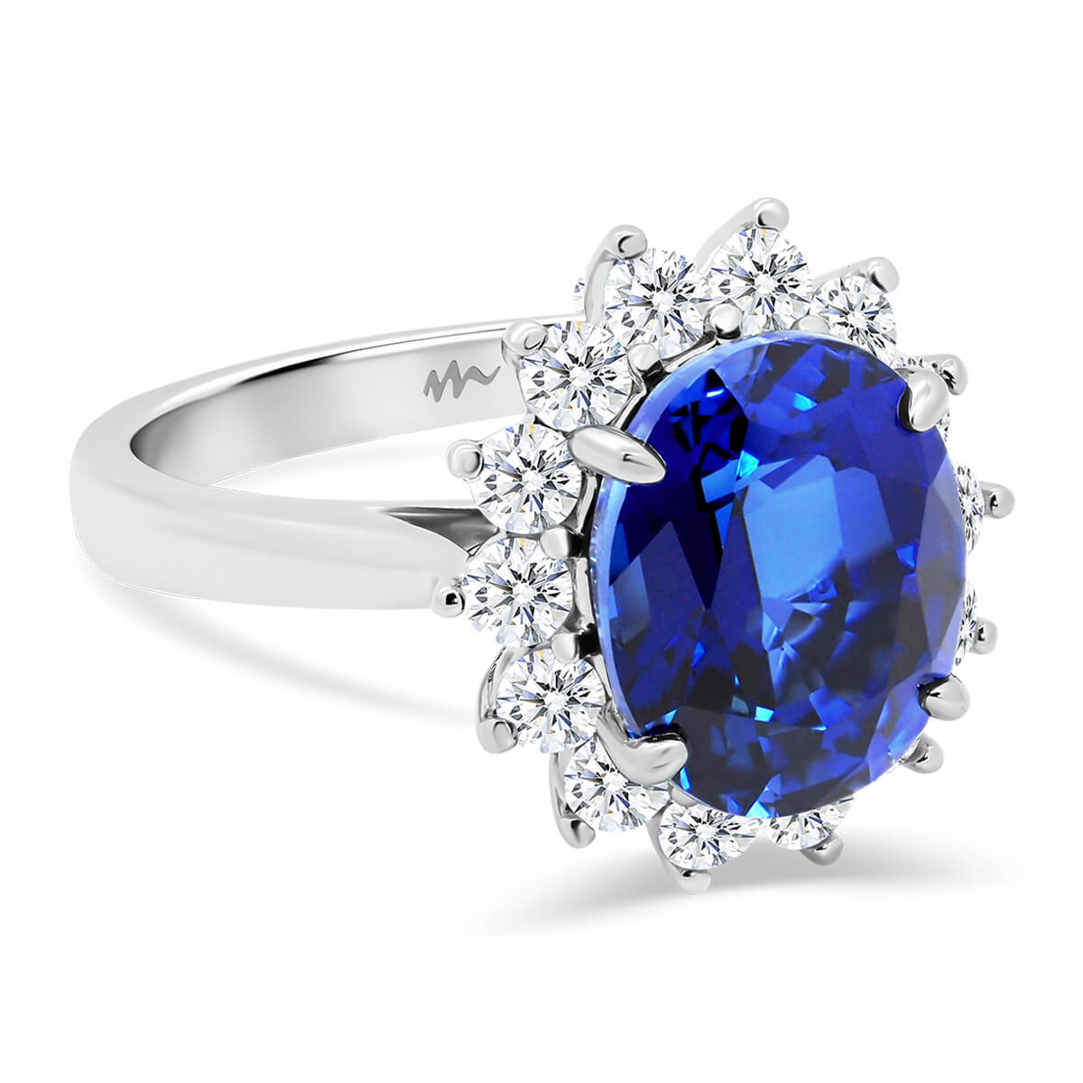 Lab Grown Sapphire Ring | Diana 11x9 | Moi Moi Sydney