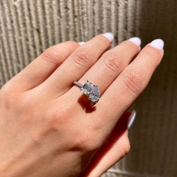 Esme 9X6-10X7 Supernova Moissanite